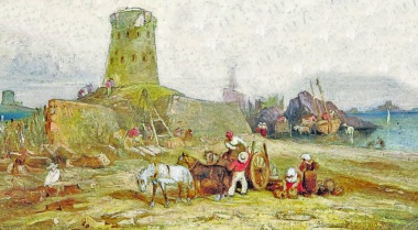1840 painting by W C Stanfield