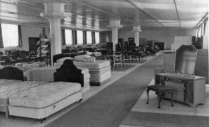 The bedding department