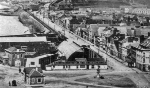 The finished terminus roof