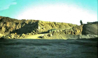 Inside the quarry