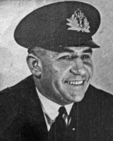 Alfred John Gouffini, who rose through the ranks in the Royal Navy and retired as Lieut-Commander