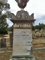 Devidson family grave in Castlemain, Victoria