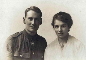 George Randolph Thomas (1892-1958) and his wife Emelia Anna, nee Smith (1889-1984)