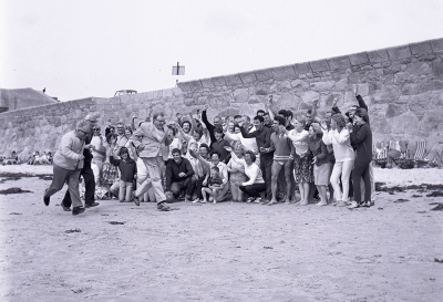 Sunshine Hotel guests' sports day in 1965