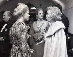 With Dame Vera Lynn, 1980