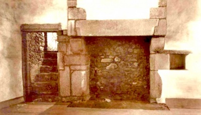 Prynne's cell at Mont Orgueil