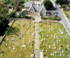 The cemetery in 1987