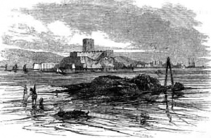 The fort from an 1856 guidebook