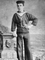 Philip Edward Bisson (1877- ) (St H), son of Philippe Edouard and Helena, husband of Alice Maud Tucker, who rose to the rank of Chief Petty Officer in the Royal Navy and served on board HMS Monarch at the Battle of Jutland