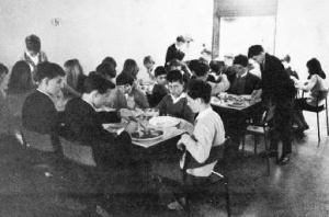 Lunch in the canteen