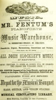 Half price music at Mr Fentum's warehouse in Beresford Street