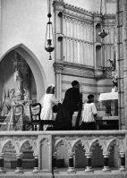 A wedding at the old church