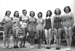 Bathing beauties in the 1930s