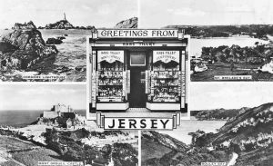 Babs Tilley 1951 postcard