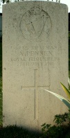 Alfred Le Pennec, Bois-Carre Military Cemetery, Haisnes, Pas de Calais