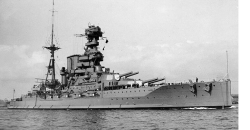 Battleship HMS Barham