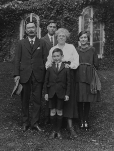 The Macartney family at Les Vaux