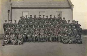 B Company, 2nd Battalion in 1914