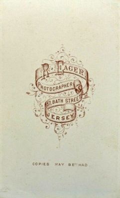 The back of an Eager CDV