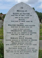 Major, Mont a l’Abbe cemetery