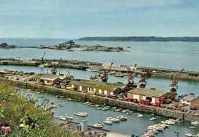 Looking down on the New North Quay