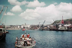 The Albert Harbour before the marina was built