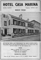 Casa Marina 1964 advert