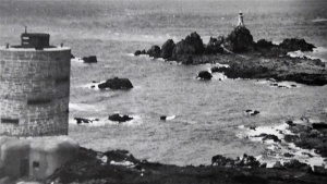 A photograph taken during the Occupation at Corbiere