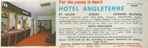Hotel Angleterre 1972 advert