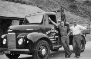 A JEC truck at Bonne Nuit in the 1950s