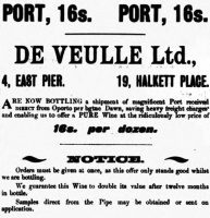 1901 Evening Post advert