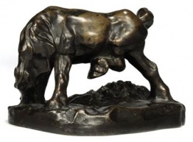 'Kicking Horse', a 1924 Blampied sculpture