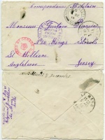 A letter to Gustave Prunier at 58 King Street in 1914. He is not known to have been in business there but may have occupied accommodation above