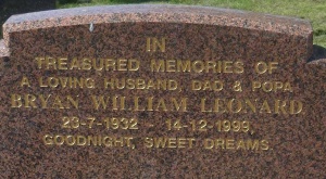 Leonard - St Ouen parish cemetery