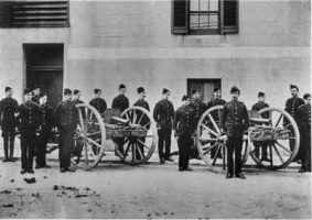 South Regiment machine gun detachment