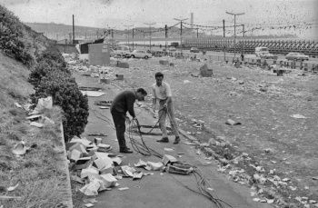 The arena in the 1960s