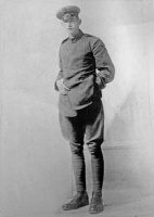 William Cole in Royal Flying Corps uniform