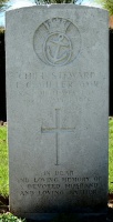 Great War casualty Frederick Clifford Miller's grave at Janval Cemetery, Dieppe