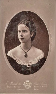 ... and looking through all the portraits on this page, there is no other comparable to this off-the-shoulder dress from 1878