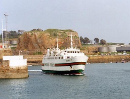 Final departure of Solidor I in 1989