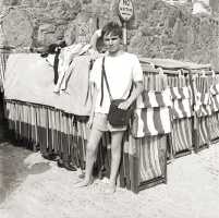 Always a good partnership in peak tourism years - a good return for the deckchair concession owner, and a well paid holiday job