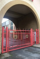 Company warehouse gates
