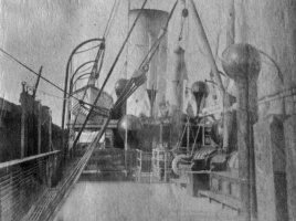 On the deck of Stella