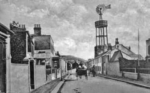 First Tower from the west