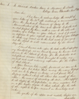 Rev Francois Jeune's letter