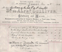 A Gulliver invoice