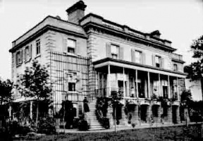 Fontenay, the private house which stood on the site where the Merton was built