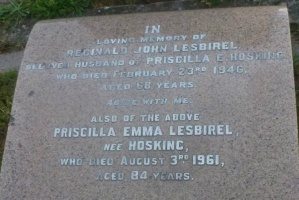 Hosking - Mont a l’Abbe cemetery