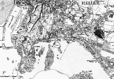 Havre des Pas, La Collette and St Helier Harbour