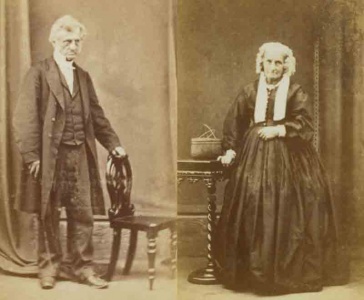 Charles Twynam and his wife Mary Ann c1860
